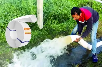 vk hdpe woven lay flat tube lapeta pipe for irrigation to flexible